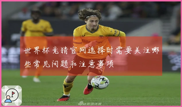 世界杯竞猜官网选择时需要关注哪些常见问题和注意事项