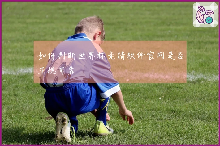 如何判断世界杯竞猜软件官网是否正规可靠