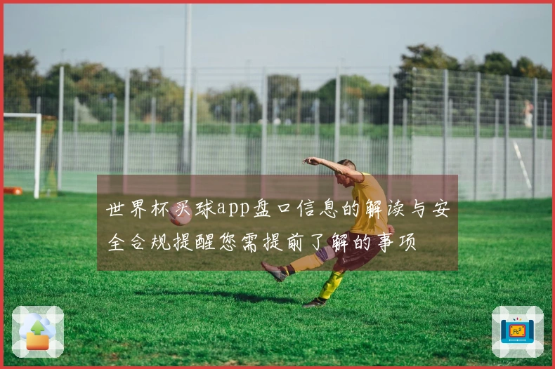 世界杯买球app盘口信息的解读与安全合规提醒您需提前了解的事项