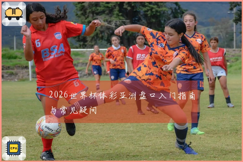 2026世界杯体彩亚洲盘口入门指南与常见疑问